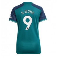 Fotbalové Dres Arsenal Gabriel Jesus #9 Dámské Alternativní 2023-24 Krátký Rukáv